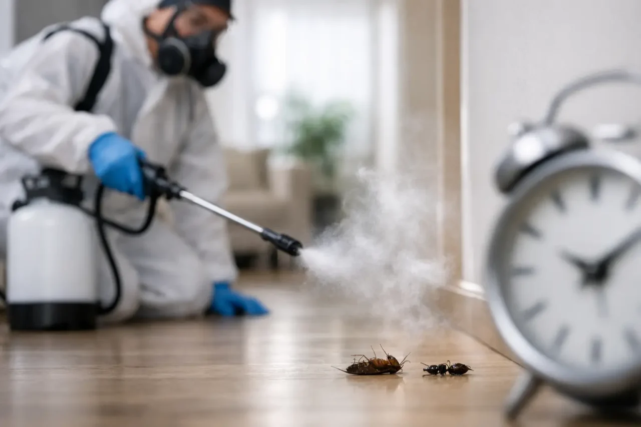 Böcek İlaçlama Kokusu Ne Zaman Geçer?